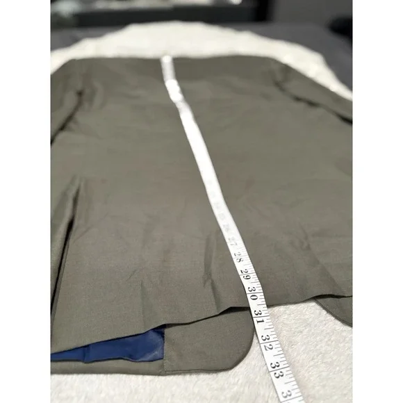 Charles‎ Tyrwhitt Classic Fit Green Wool Sport Blazer Jacket Size 44R